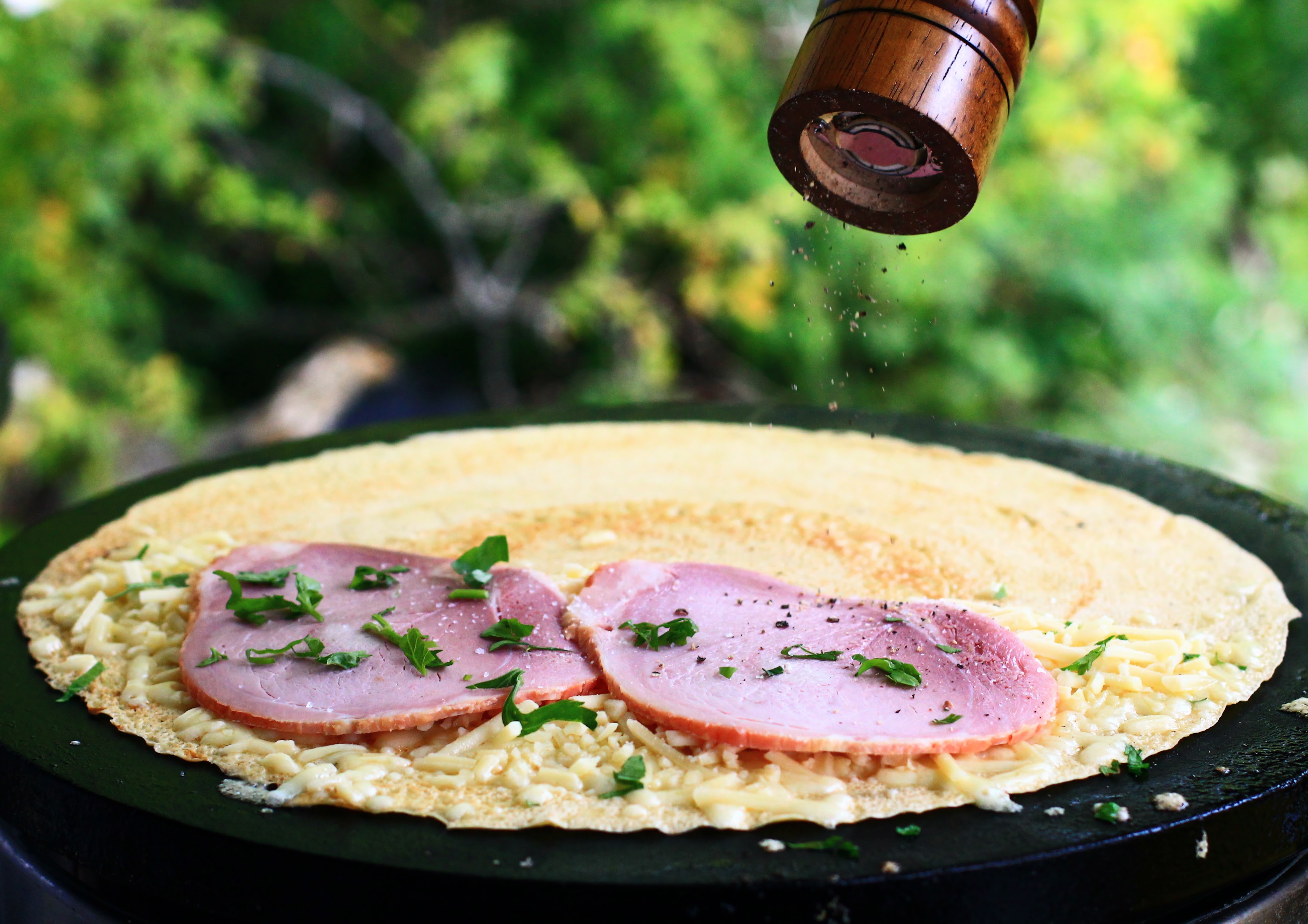 Savoury galette — Eden Crepes French crepe catering